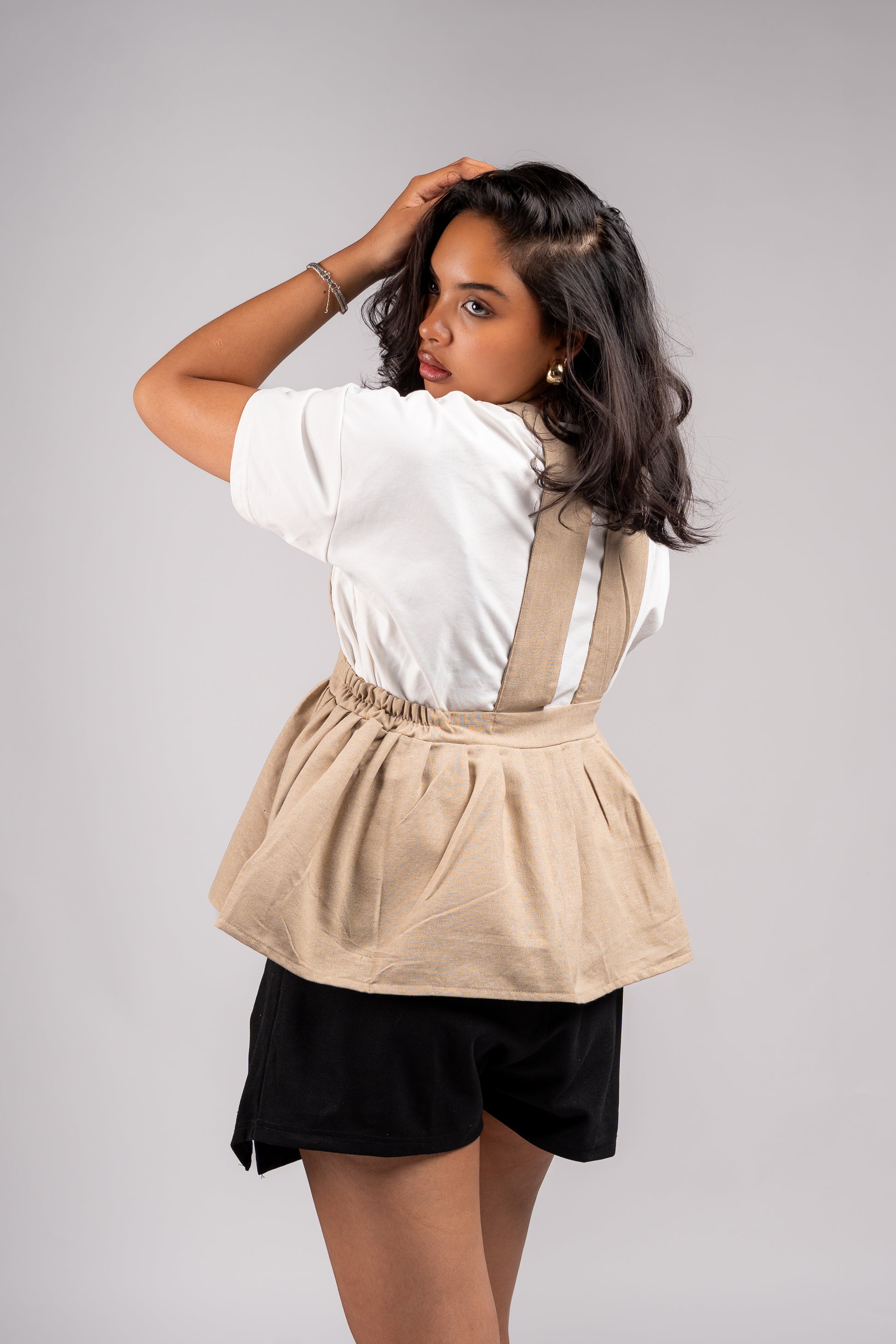 Top Peplum Lin